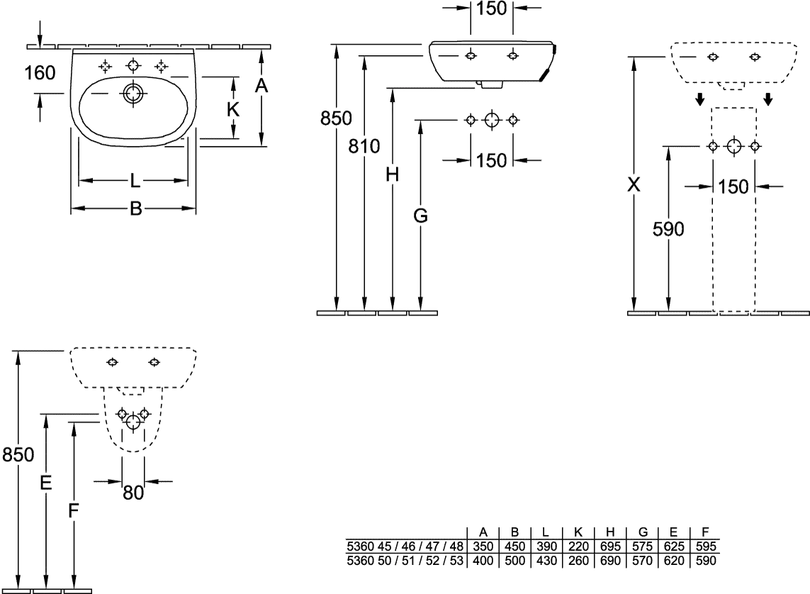 Ablaufhaube O.novo 526700, 210 x 230 x 270 mm, Weiß Alpin Ablaufhaube O.novo 526700, 210 x 230 x 270 mm, Weiß Alpin