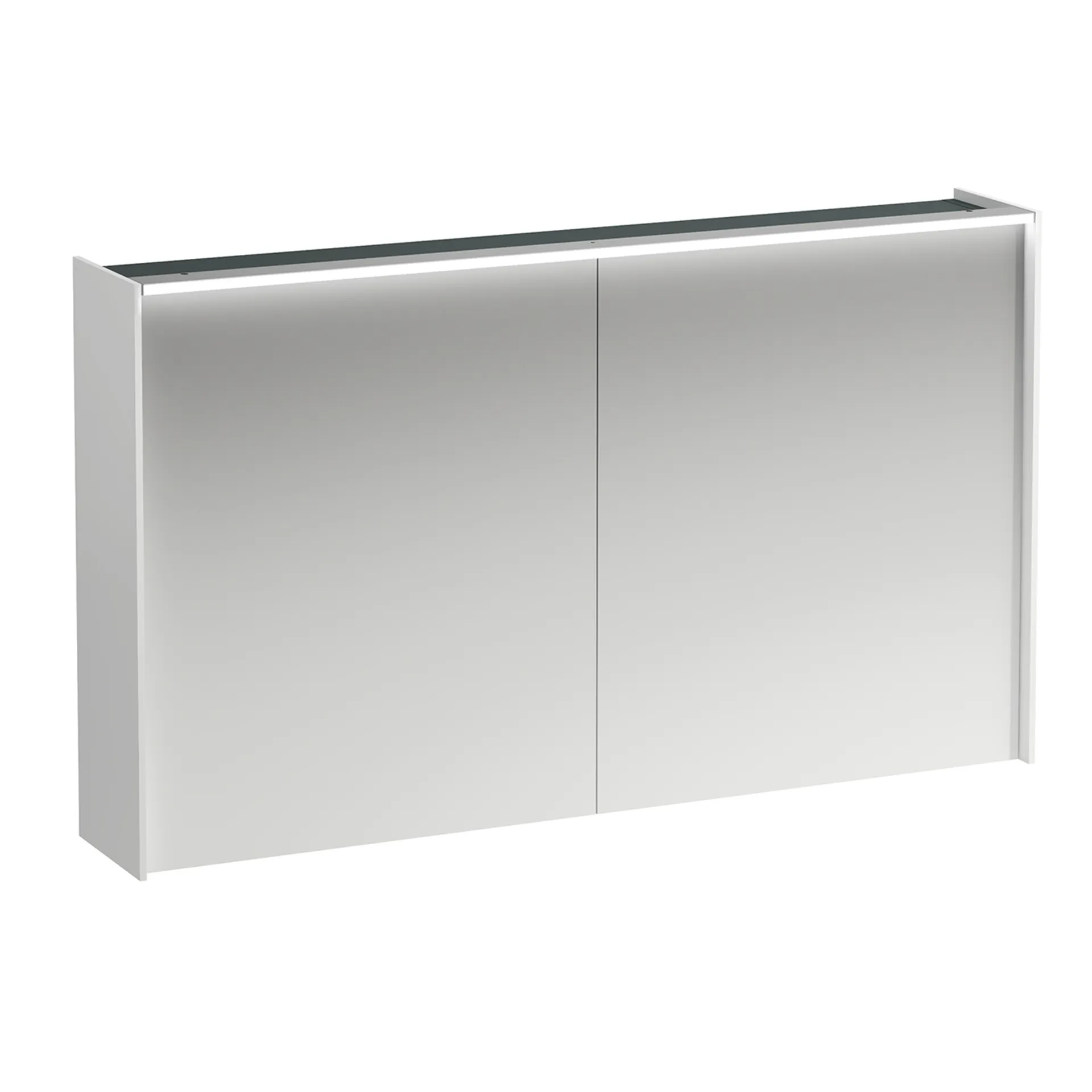 Laufen Spiegelschrank LANI LED-Beleuchtung horizontal, Specialcolor, 715x1220x210 mm, 2 Türflügel, 2 Glasfachböden Laufen Spiegelschrank LANI LED-Beleuchtung horizontal, Specialcolor, 715x1220x210 mm, 2 Türflügel, 2 Glasfachböden
