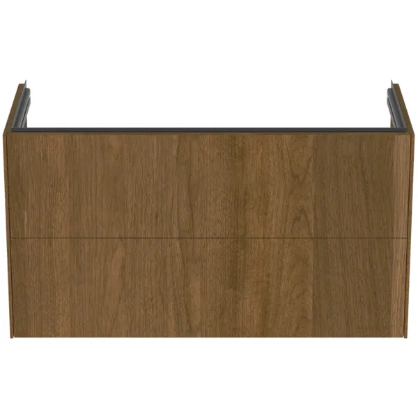 Ideal Standard Möbelwaschtischunterschrank Conca 1000x440mm Walnuss dunkel Ideal Standard Möbelwaschtischunterschrank Conca 1000x440mm Walnuss dunkel