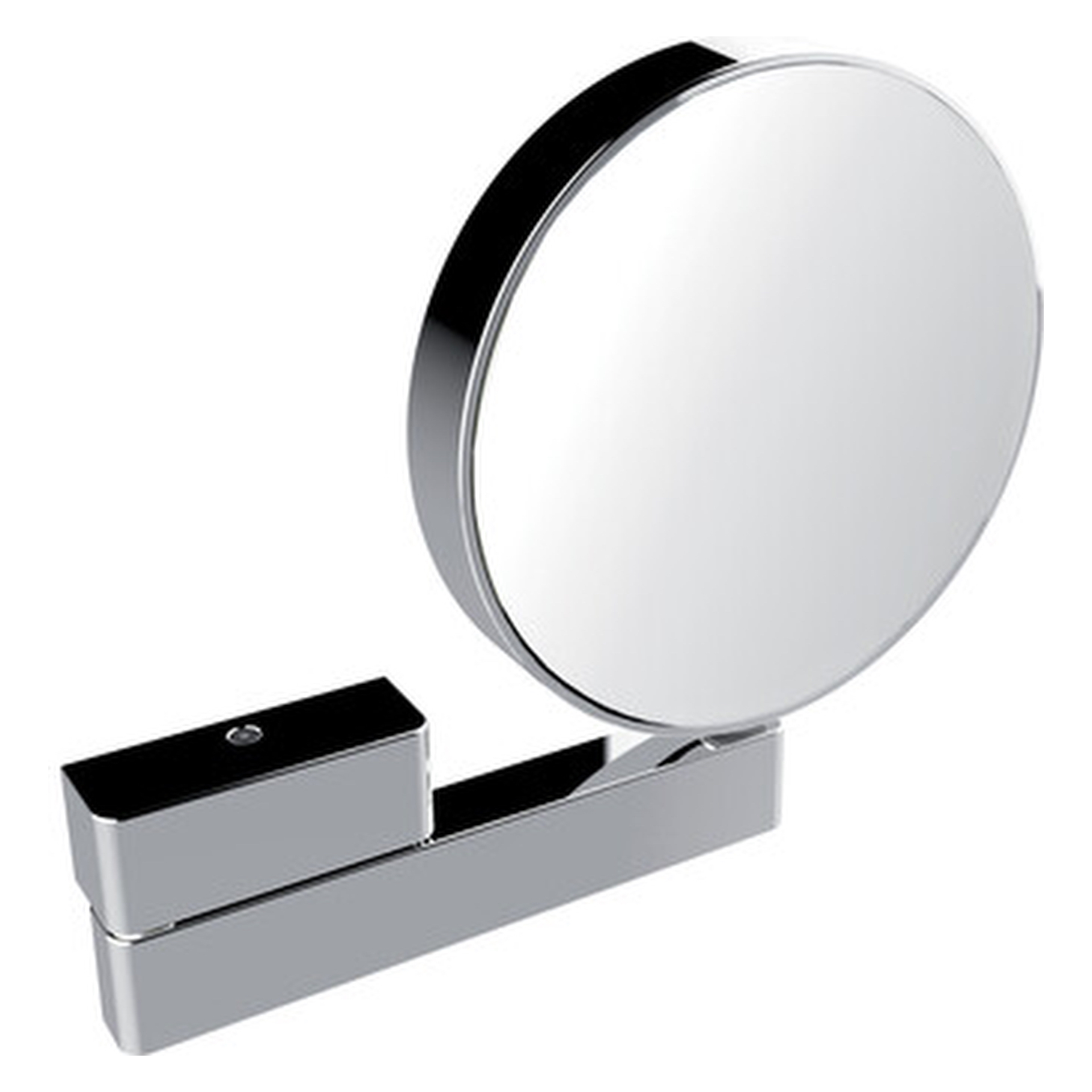 Kosmetikspiegel prime 1-armig, 3-/7-fach, rund, beidseitig verspiegelt D: 202 mm, chrom