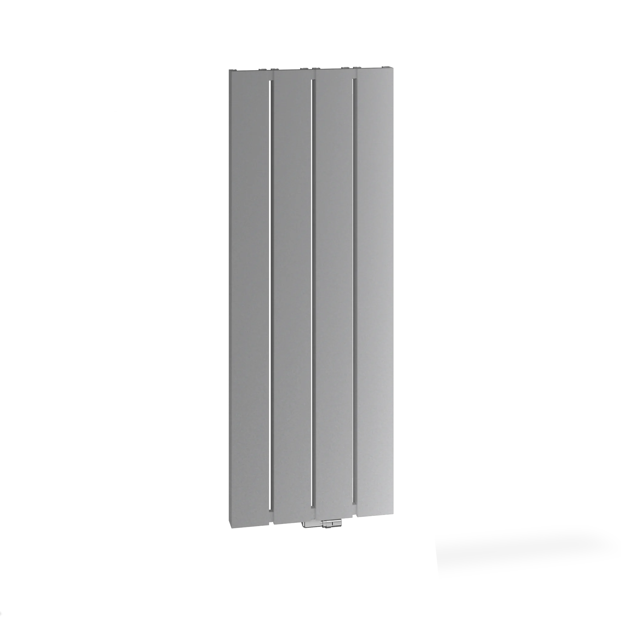 Kermi Design-Heizkörper „Beams®“ 49 × 180 cm in glanzsilber Metallic