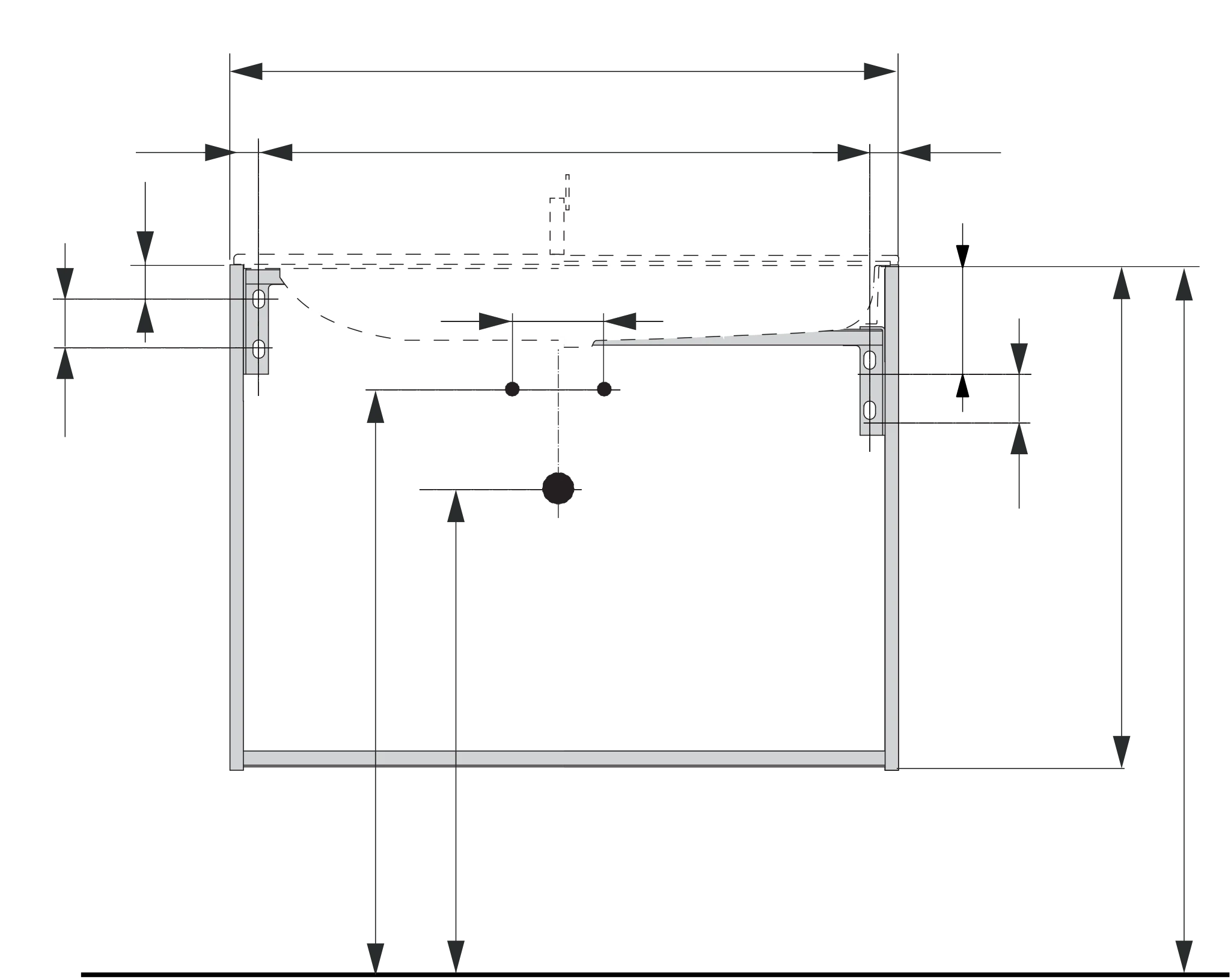 X-Line Waschtischunterbau mit Auszug/Schubkasten 800 x 605 x 490 mm cashmere/cashmere