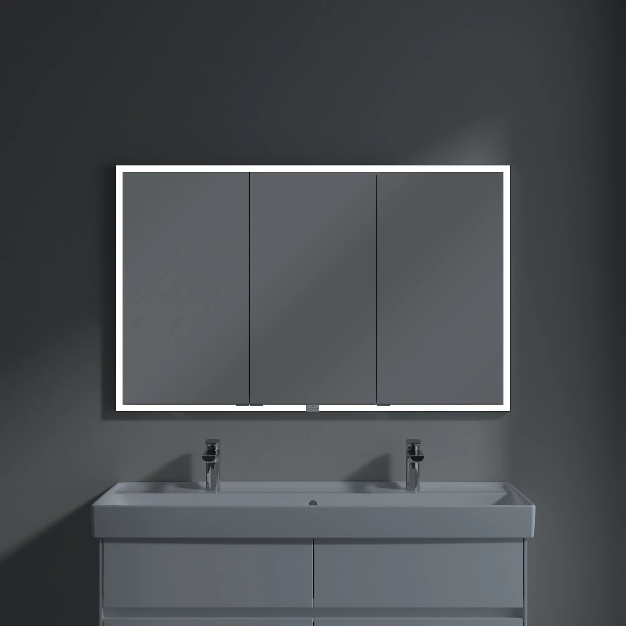 Villeroy & Boch Einbau-Spiegelschrank My View Now, 1200x750x168 mm, glänzend, mit Beleuchtung und Absenkautomatik Villeroy & Boch Einbau-Spiegelschrank My View Now, 1200x750x168 mm, glänzend, mit Beleuchtung und Absenkautomatik