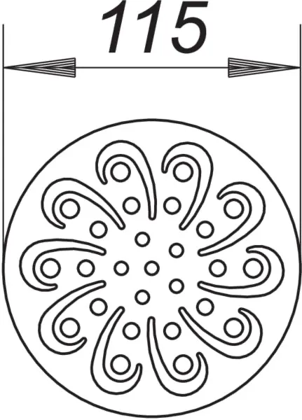 Rost Aquarius, d: 115 mm
