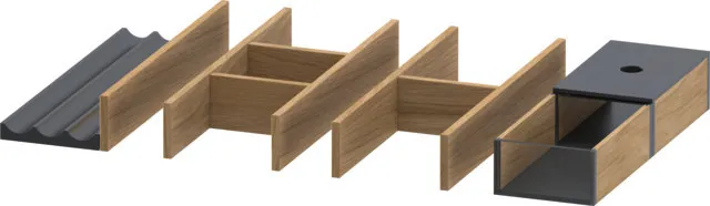 Duravit Einrichtungssystem Set 44,2 cm in / / Farbe: Eiche Natur Duravit Einrichtungssystem Set 44,2 cm in / / Farbe: Eiche Natur