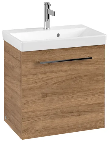 Villeroy & Boch Waschtischunterschrank mit Tür „Avento“ für Schrankwaschtisch 430 × 514 × 352 mm Kansas Oak, Anschlag rechts, Soft Closing, 1 Tür Villeroy & Boch Waschtischunterschrank mit Tür „Avento“ für Schrankwaschtisch 430 × 514 × 352 mm Kansas Oak, Anschlag rechts, Soft Closing, 1 Tür