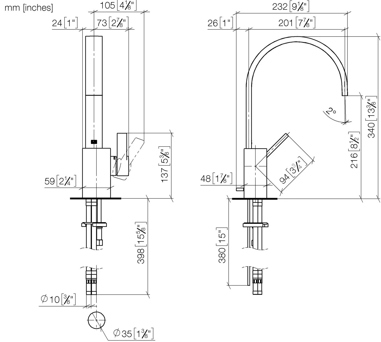 Dornbracht MEM Waschtisch-Einhandbatterie mit Ablaufgarnitur Chrom Dornbracht MEM Waschtisch-Einhandbatterie mit Ablaufgarnitur Chrom