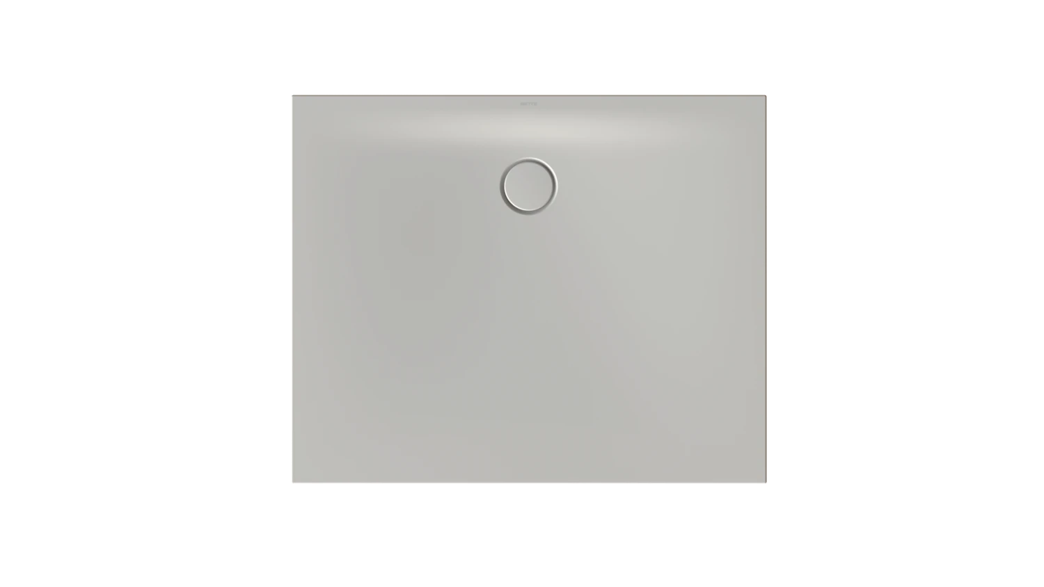 Bette rechteck Duschwanne „BetteFloor Side“ 1100 × 900 mm ohne Oberflächenbeschichtung, mit BetteGlasur Plus, ohne Wannenträger, in Dust