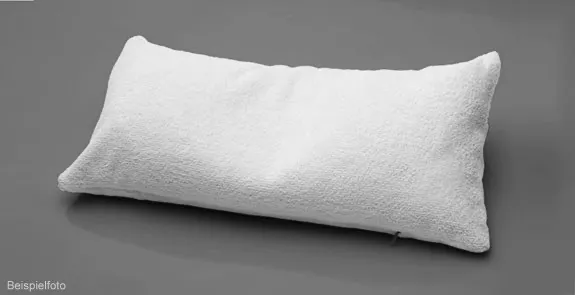 Mauersberger Wannenkissen, weiß Mauersberger Wannenkissen, weiß