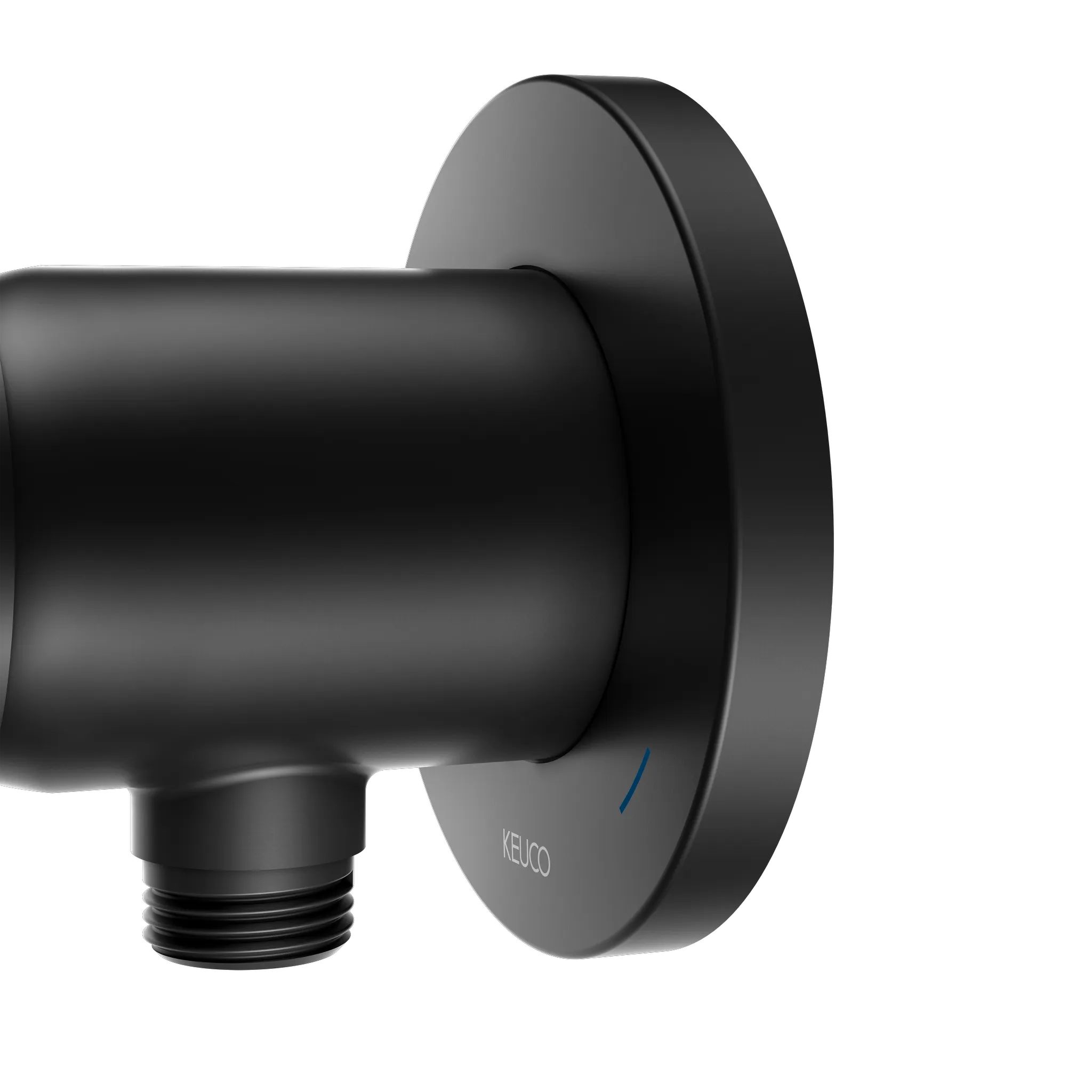 KEUCO IXMO Einhebel-Brausemischer Unterputz mit Schlauchanschluss IXMO Soft schwarz matt