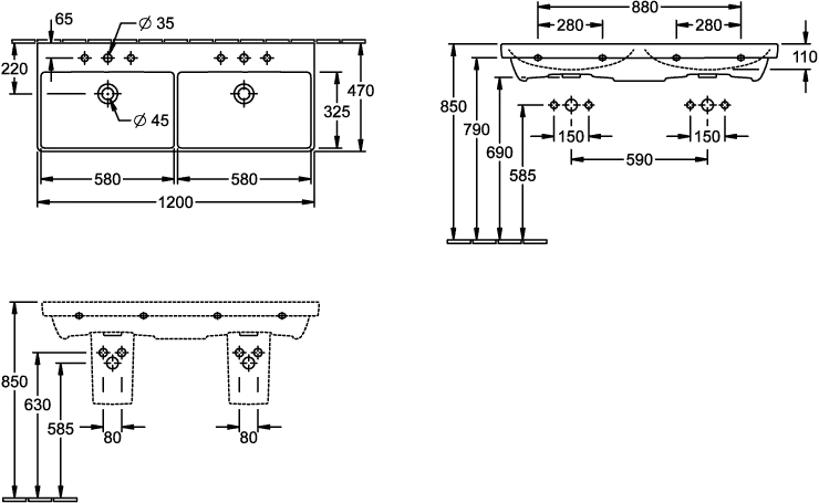 Halbsäule „Subway 2.0“ 31,5 × 29 × 20 cm in Pergamon Halbsäule „Subway 2.0“ 31,5 × 29 × 20 cm in Pergamon