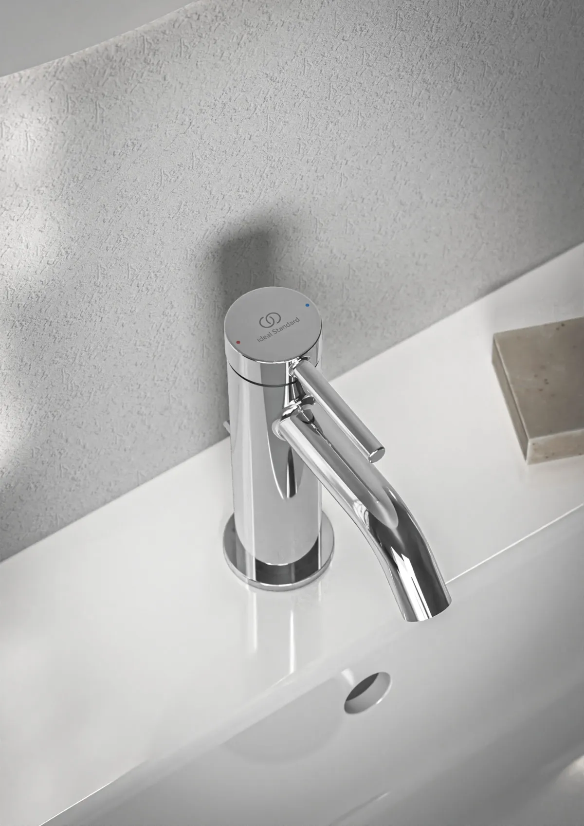 Ideal Standard Waschtischarmatur Ceraline Nuovo Ausladung 105mm mit Ablaufgarnitur Chrom Ideal Standard Waschtischarmatur Ceraline Nuovo Ausladung 105mm mit Ablaufgarnitur Chrom