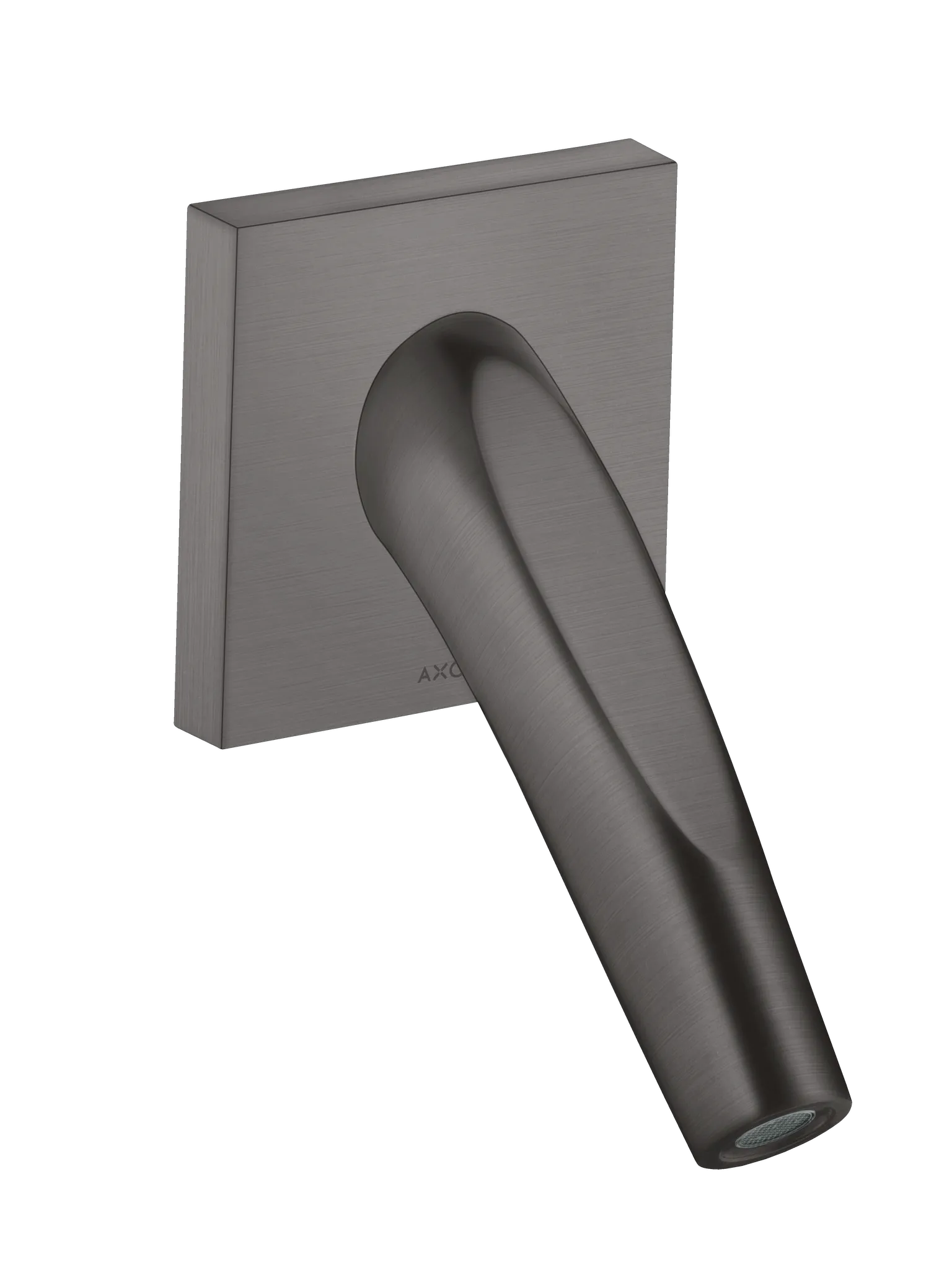 Hansgrohe AXOR Starck Organic Wanneneinlauf Brushed Black Chrome, Ausladung 160 mm, max. Durchfluss 27 l/min bei 3 bar, DN20 BBC