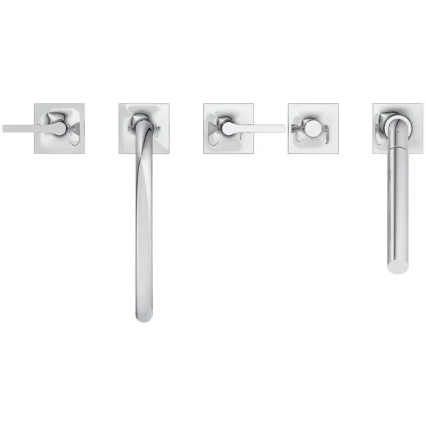 Ideal Standard Joy Neo Armaturen, 5-Loch-Badearmatur Wannenrand mit Stick-Handbrause, Chrom Ideal Standard Joy Neo Armaturen, 5-Loch-Badearmatur Wannenrand mit Stick-Handbrause, Chrom