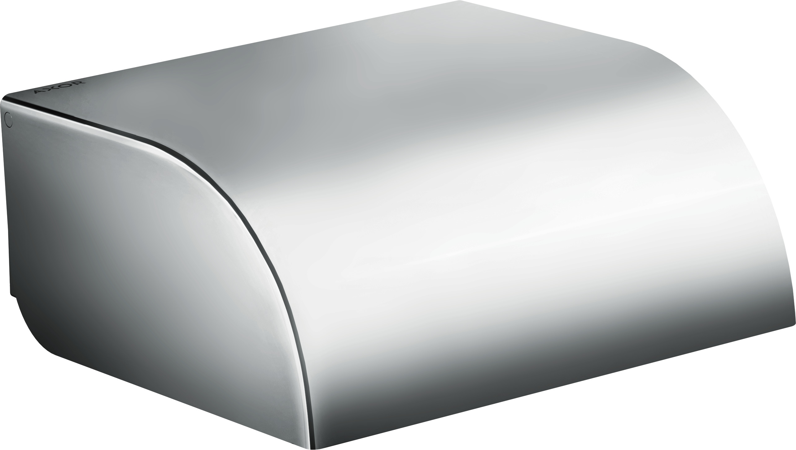 HG Toilettenpapierhalter mit Deckel Axor Universal Circular chrom