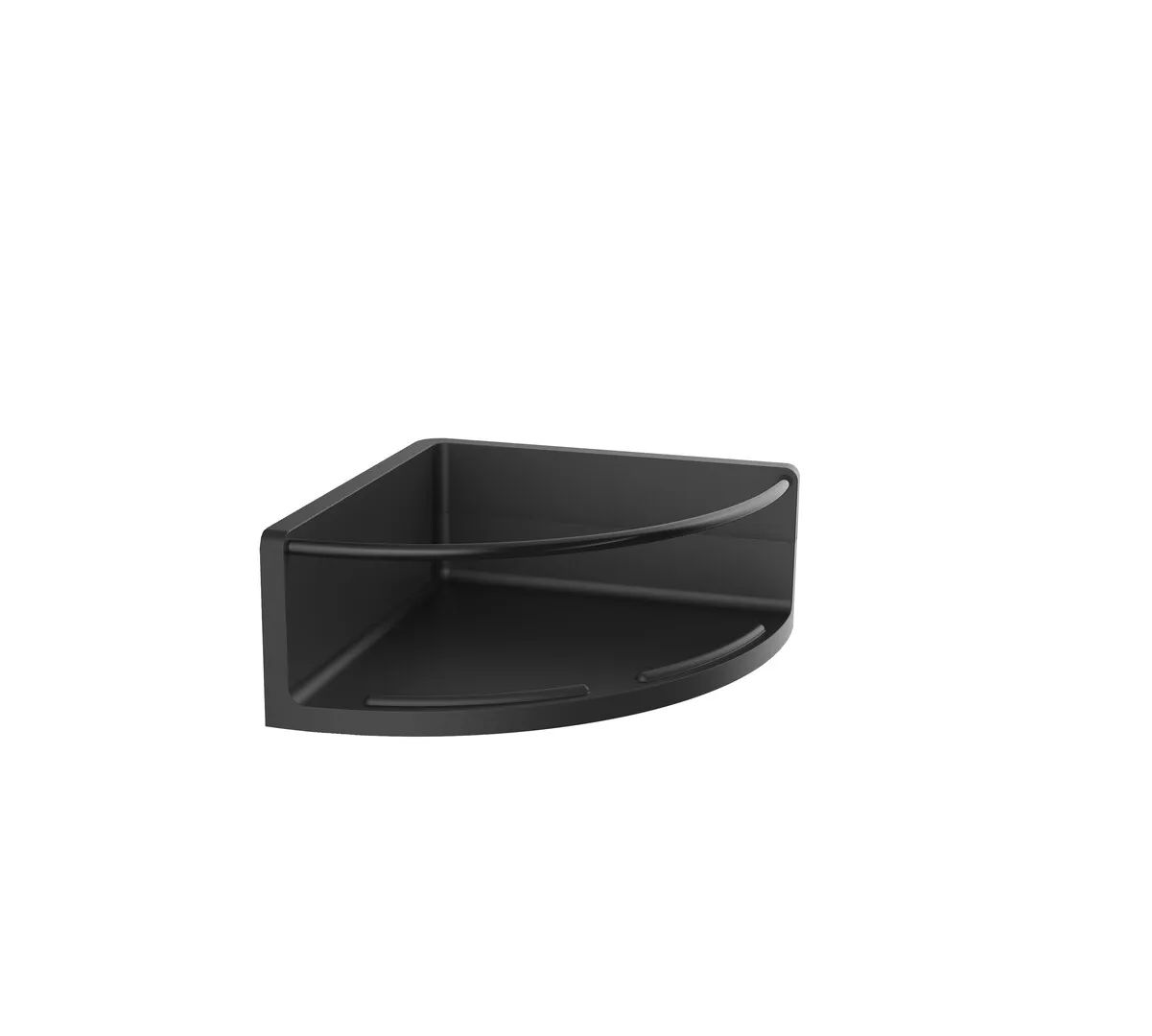 round Eckkorb mit Bügel schwarz/schwarz round Eckkorb mit Bügel schwarz/schwarz