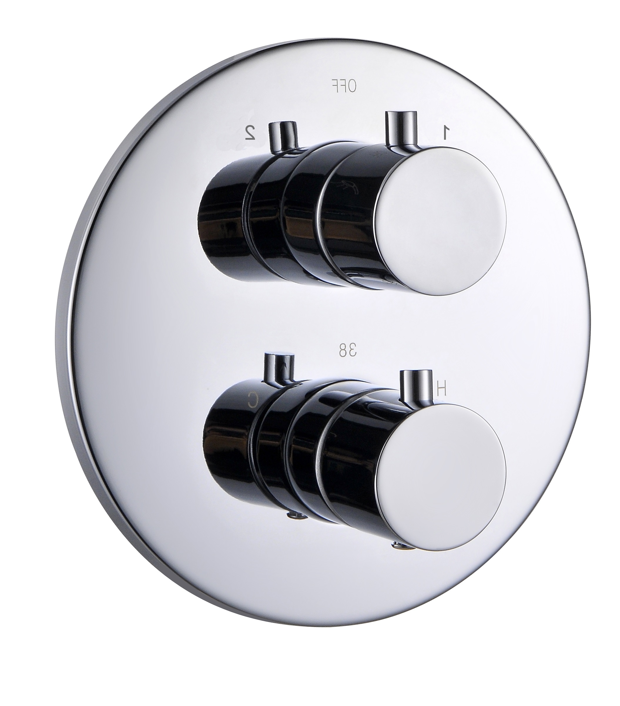 Fertigmontageset Thermostat-Batterie AqvaTherm zu Art. 092564750 C-Box - Thermoelement - Ab- und Umstellventil (2-Wege) - Abdeckrosette - Hülsen + Griffe - Sicherheitstaste - chrom Fertigmontageset Thermostat-Batterie AqvaTherm zu Art. 092564750 C-Box - Thermoelement - Ab- und Umstellventil (2-Wege) - Abdeckrosette - Hülsen + Griffe - Sicherheitstaste - chrom