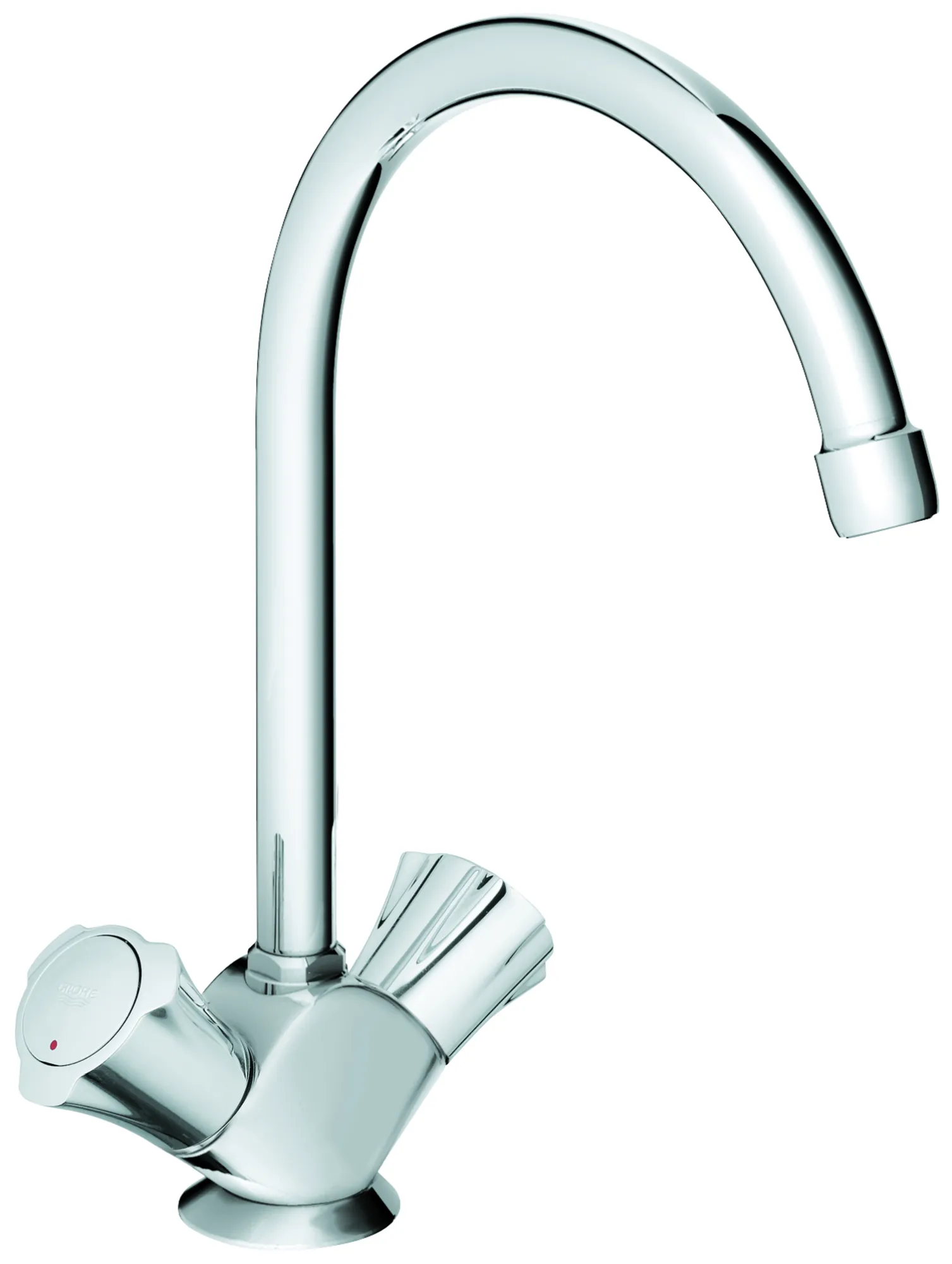 Spültisch-Einlochbatterie Costa 31831_1, schwenkbarer Rohrauslauf, chrom Spültisch-Einlochbatterie Costa 31831_1, schwenkbarer Rohrauslauf, chrom
