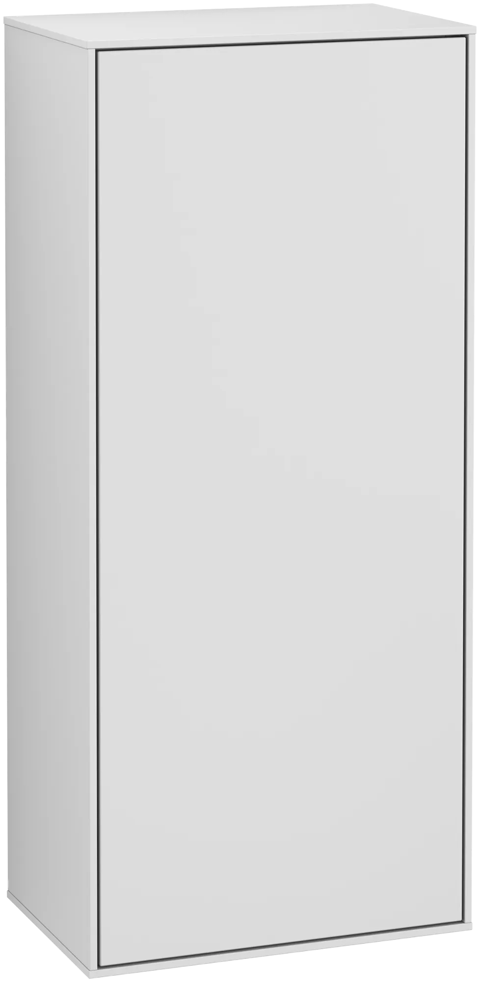 Villeroy & Boch Seitenschrank „Finion“ 41,8 × 93,6 × 27 cm 1 Tür, Anschlag links, mit Wandbeleuchtung Anschlag links