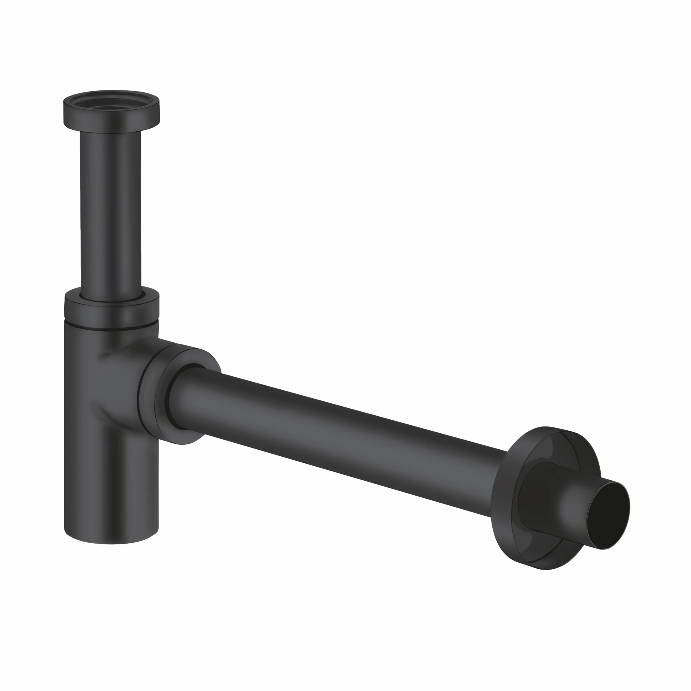 DESIGNFlaschen Geruchverschluss mattschwarz