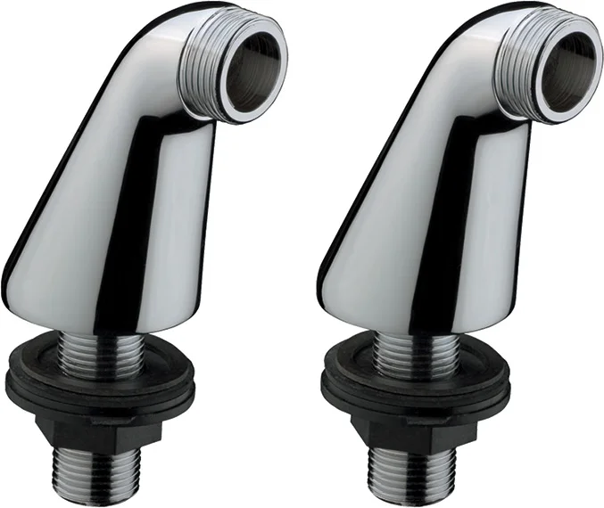 Hansgrohe Montageset für Wannenrandmischer, Chrom - Aufputzmontage, Serie Hansgrohe