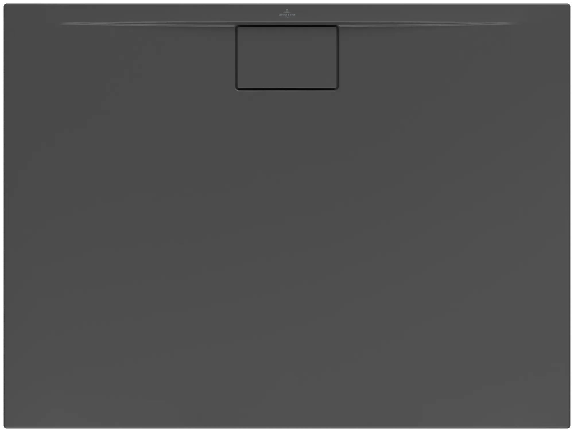 Villeroy & Boch rechteck Duschwanne „Architectura MetalRim“ 120 × 90 cm ohne Oberflächenbeschichtung, in Anthracite Villeroy & Boch rechteck Duschwanne „Architectura MetalRim“ 120 × 90 cm ohne Oberflächenbeschichtung, in Anthracite