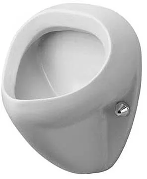 Urinal Bill, Zulauf von hinten absaugend, ohne Deckel, ohne Fliege, weiß Urinal Bill, Zulauf von hinten absaugend, ohne Deckel, ohne Fliege, weiß