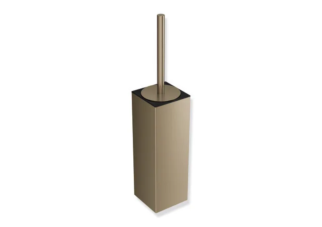 HEWI WC-Bürstengarnitur System 900Q mit Deckel, PVD bronze gebürstet, Edelstahl, 438 mm hoch, 100 mm tief, 90 mm breit, Wandmontage HEWI WC-Bürstengarnitur System 900Q mit Deckel, PVD bronze gebürstet, Edelstahl, 438 mm hoch, 100 mm tief, 90 mm breit, Wandmontage