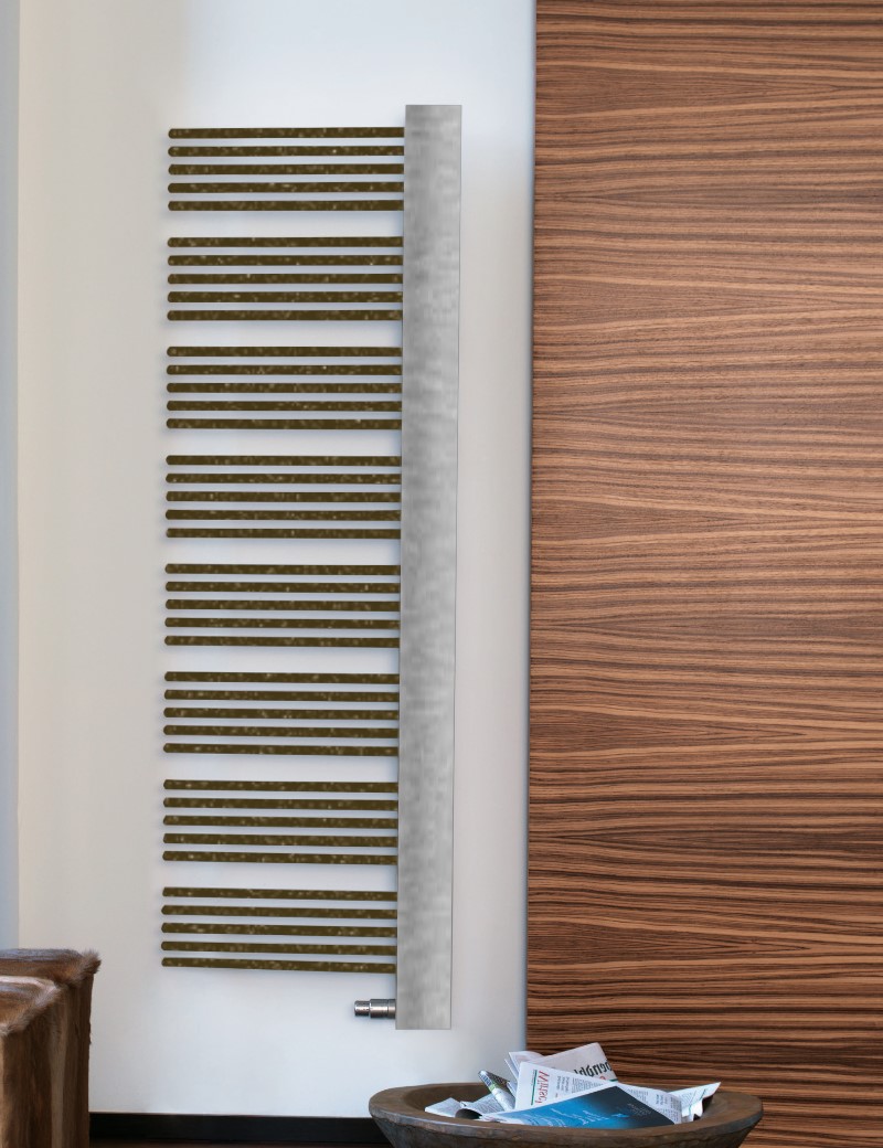 Zehnder Yucca Cover YPL-180-60, Design-Heizkörper, RAL 9016/Blende edelstahl