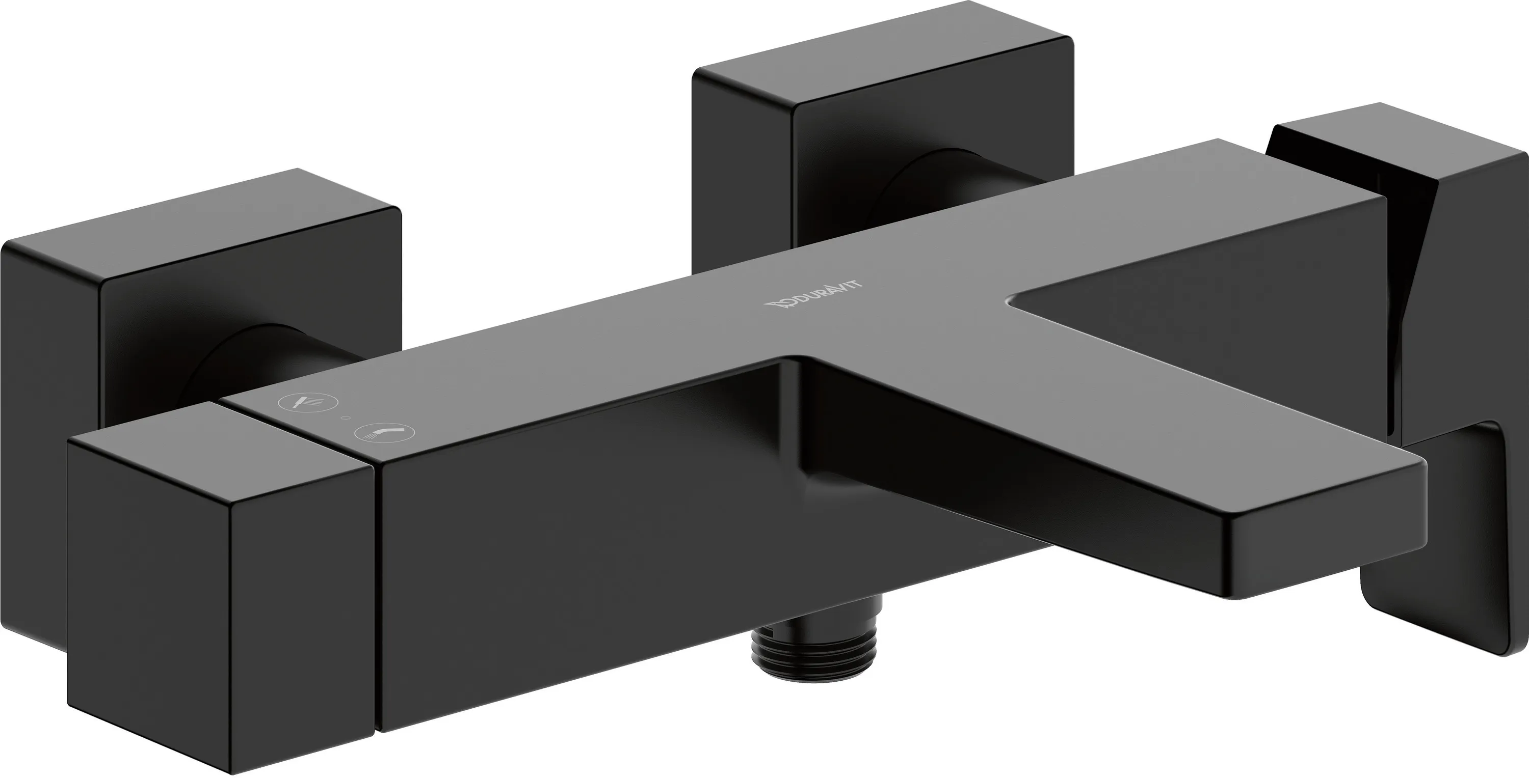 Zweihand-Wannenarmatur „Manhattan“ Ausladung 196 mm in Schwarz (matt) Zweihand-Wannenarmatur „Manhattan“ Ausladung 196 mm in Schwarz (matt)
