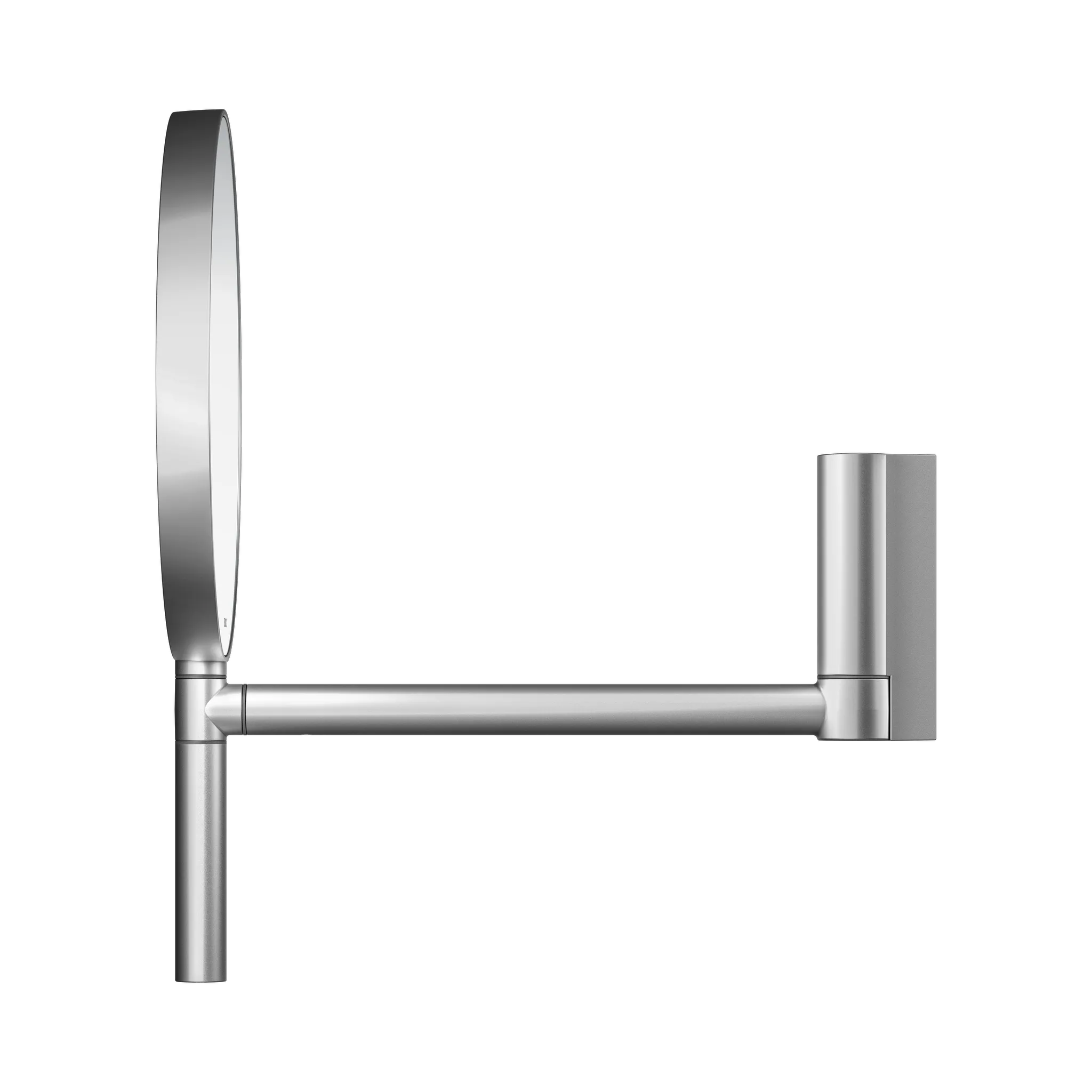 KEUCO Kosmetikspiegel „Plan“ Rund, ohne Beleuchtung in Aluminium-finish, ⌀ 193 mm