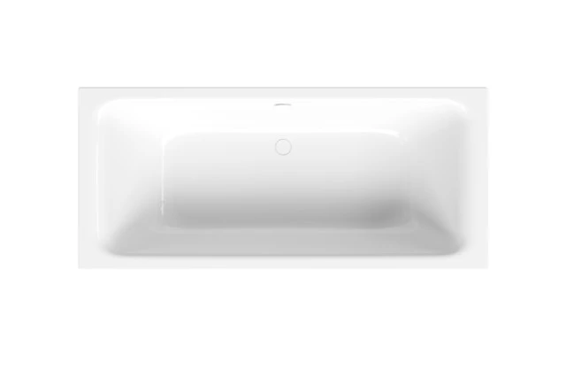 Bette Badewanne „BetteSelect Duo“ rechteck 180 × 80 cm in Snow