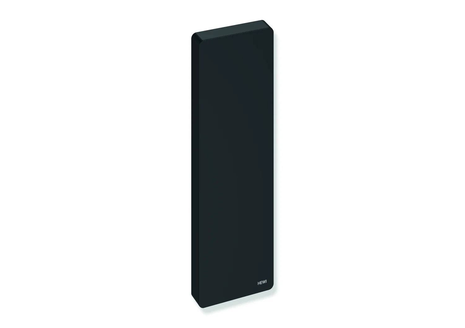 HEWI Abdeckung für Montageplatte, Serie 805 Classic – Edelstahl pulverbeschichtet, Rahmen Polyamid matt in Tiefschwarz/Schwarz, 82 x 265 x 19 mm HEWI Abdeckung für Montageplatte, Serie 805 Classic – Edelstahl pulverbeschichtet, Rahmen Polyamid matt in Tiefschwarz/Schwarz, 82 x 265 x 19 mm