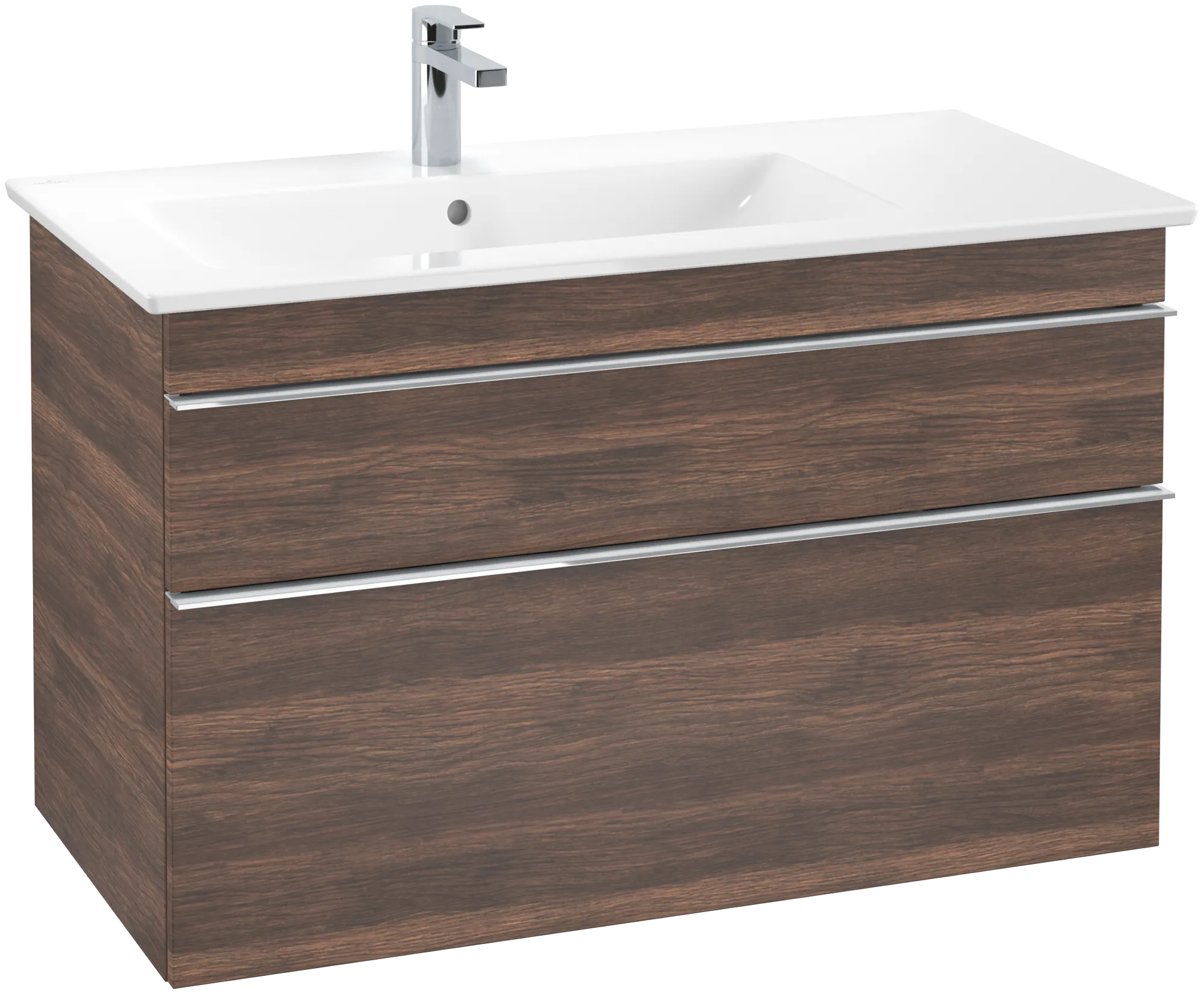 Villeroy & Boch Waschtischunterschrank „Venticello“ für Schrankwaschtisch 953 × 590 × 502 mm Arizona Oak, für Becken links
