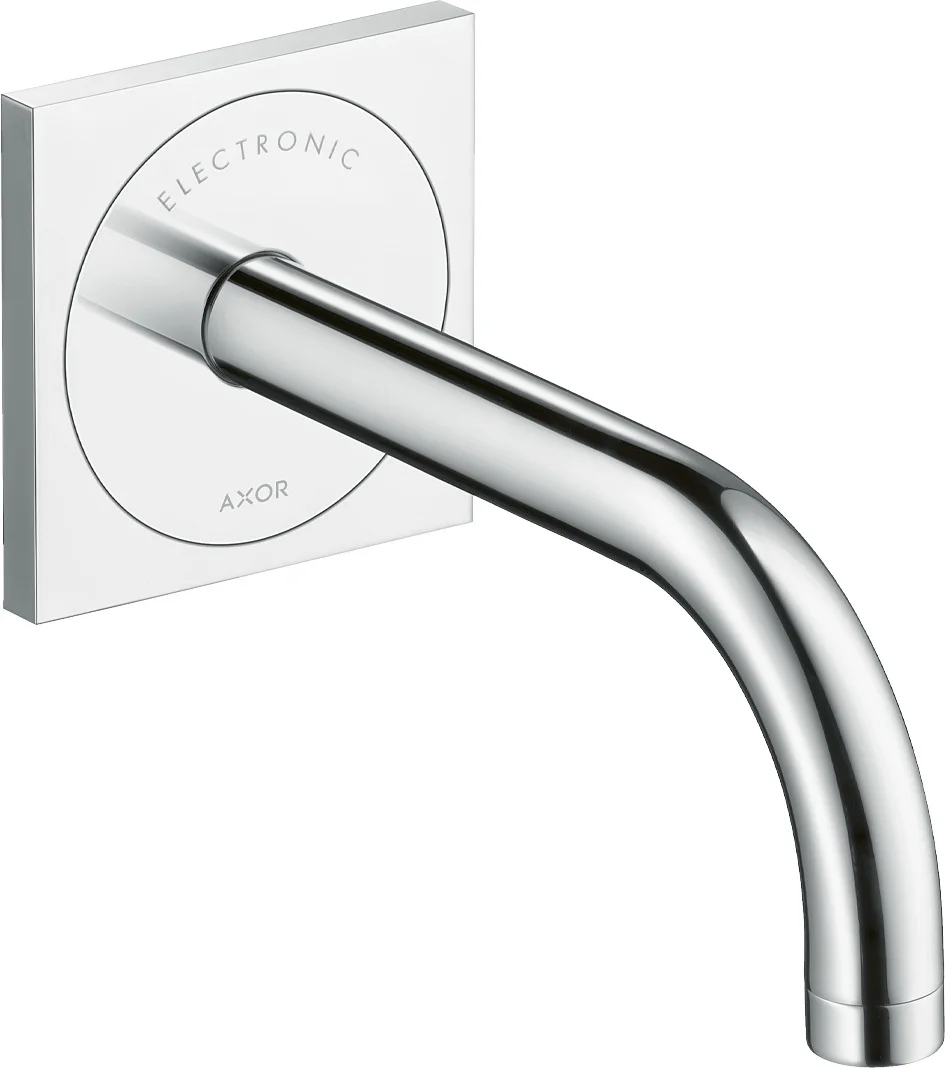Hansgrohe AXOR Uno Elektronik-Waschtischmischer Unterputz, Chrom, Ausladung 165 mm, Normalstrahl, max. Durchfluss 5 l/min