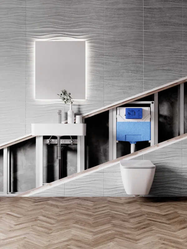 Ideal Standard Vorwand-/Einbauelement für Toilette „ProSys“ 115 × 50 × 15 cm Ideal Standard Vorwand-/Einbauelement für Toilette „ProSys“ 115 × 50 × 15 cm