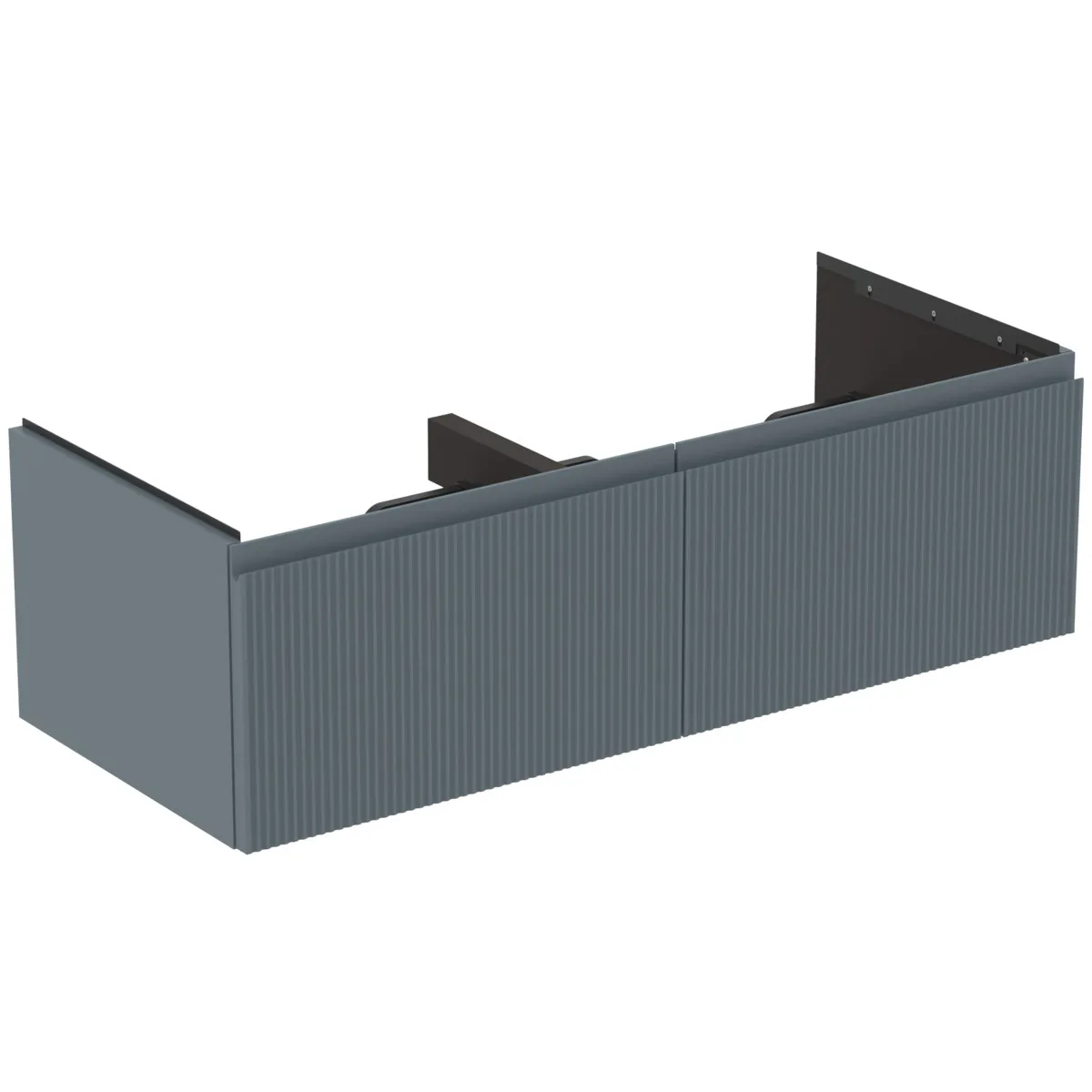 Ideal Standard Möbeldoppel-Waschtischunterschrank Finesse 1200x505x370mm Aschblau matt Ideal Standard Möbeldoppel-Waschtischunterschrank Finesse 1200x505x370mm Aschblau matt