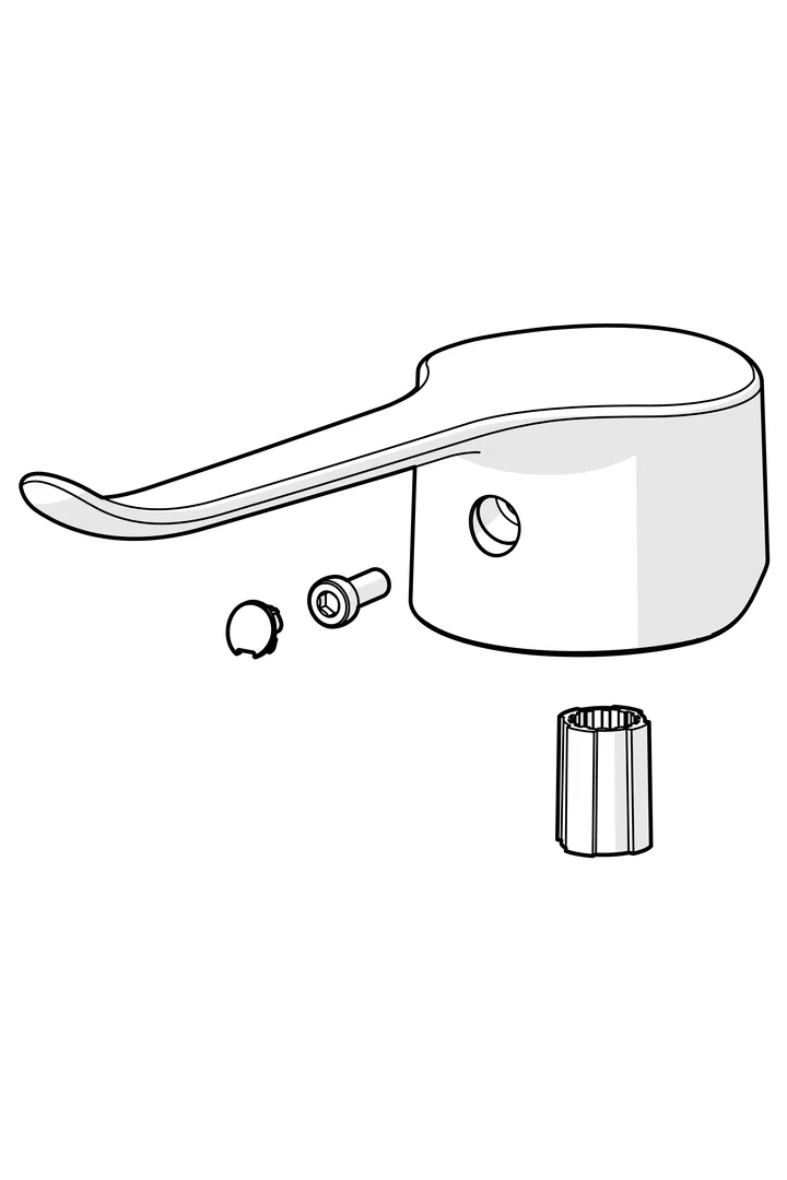 HansaCLINICA Langer Hebel HansaCLINICA 4524, L=140 cm, Chrom HansaCLINICA Langer Hebel HansaCLINICA 4524, L=140 cm, Chrom