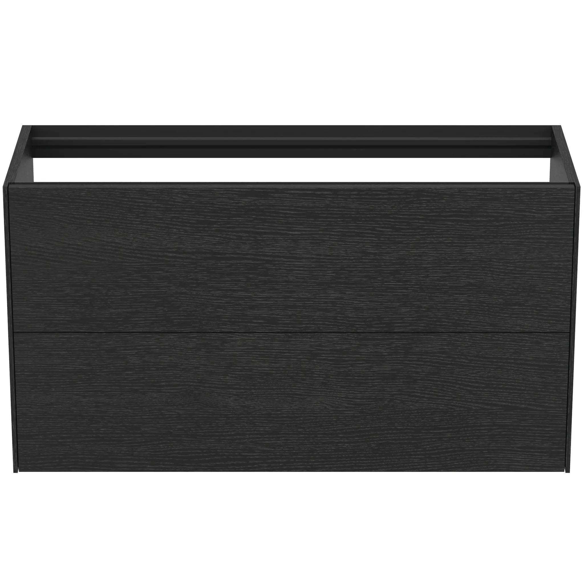 Ideal Standard Waschtischunterschrank „Conca“ 100 × 54 × 37,3 cm Eiche geflammt Furnier Ideal Standard Waschtischunterschrank „Conca“ 100 × 54 × 37,3 cm Eiche geflammt Furnier