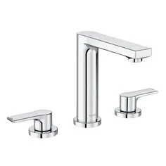 ZENTA SL Waschtischarmatur Dreilochmontage, mit Ablaufg. chrom ZENTA SL Waschtischarmatur Dreilochmontage, mit Ablaufg. chrom