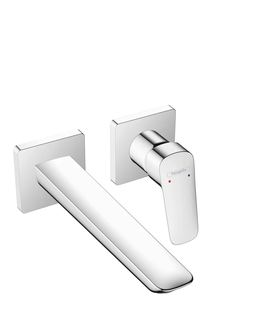 Hansgrohe Logis Einhebel-Waschtischmischer Unterputz Fine, Chrom, Ausladung 206 mm