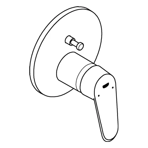 Grohe Eurodisc Cosmopolitan Einhand-Wannenbatterie Fertigmontageset für Rapido SmartBox chrom Grohe Eurodisc Cosmopolitan Einhand-Wannenbatterie Fertigmontageset für Rapido SmartBox chrom