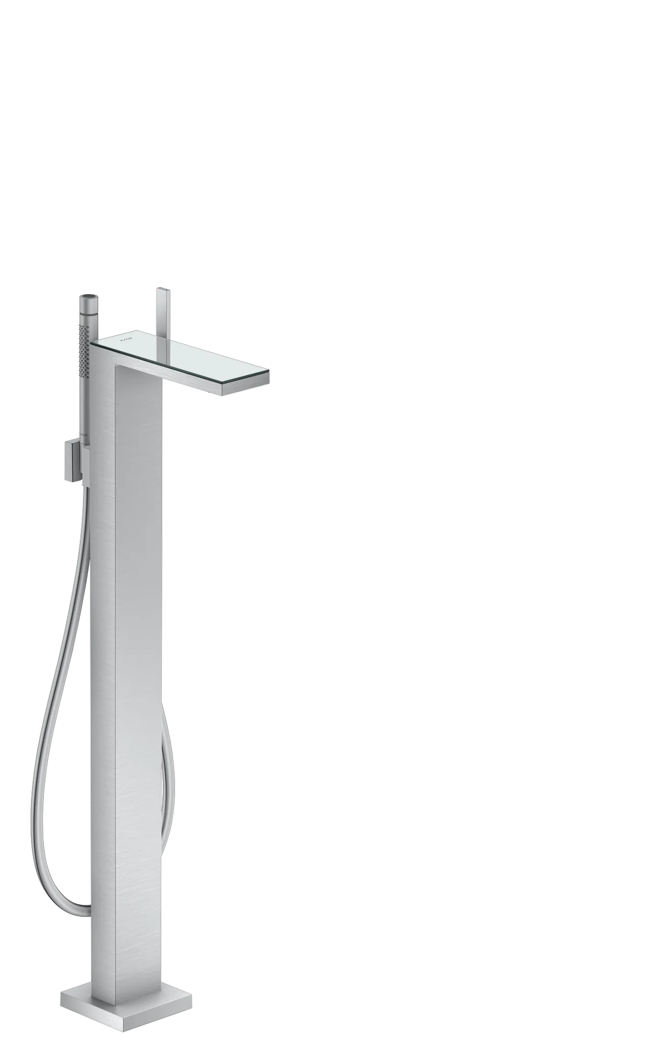 Hansgrohe AXOR MyEdition Mischer mit Platte 245 Glas, abnehmbar Hansgrohe AXOR MyEdition Mischer mit Platte 245 Glas, abnehmbar