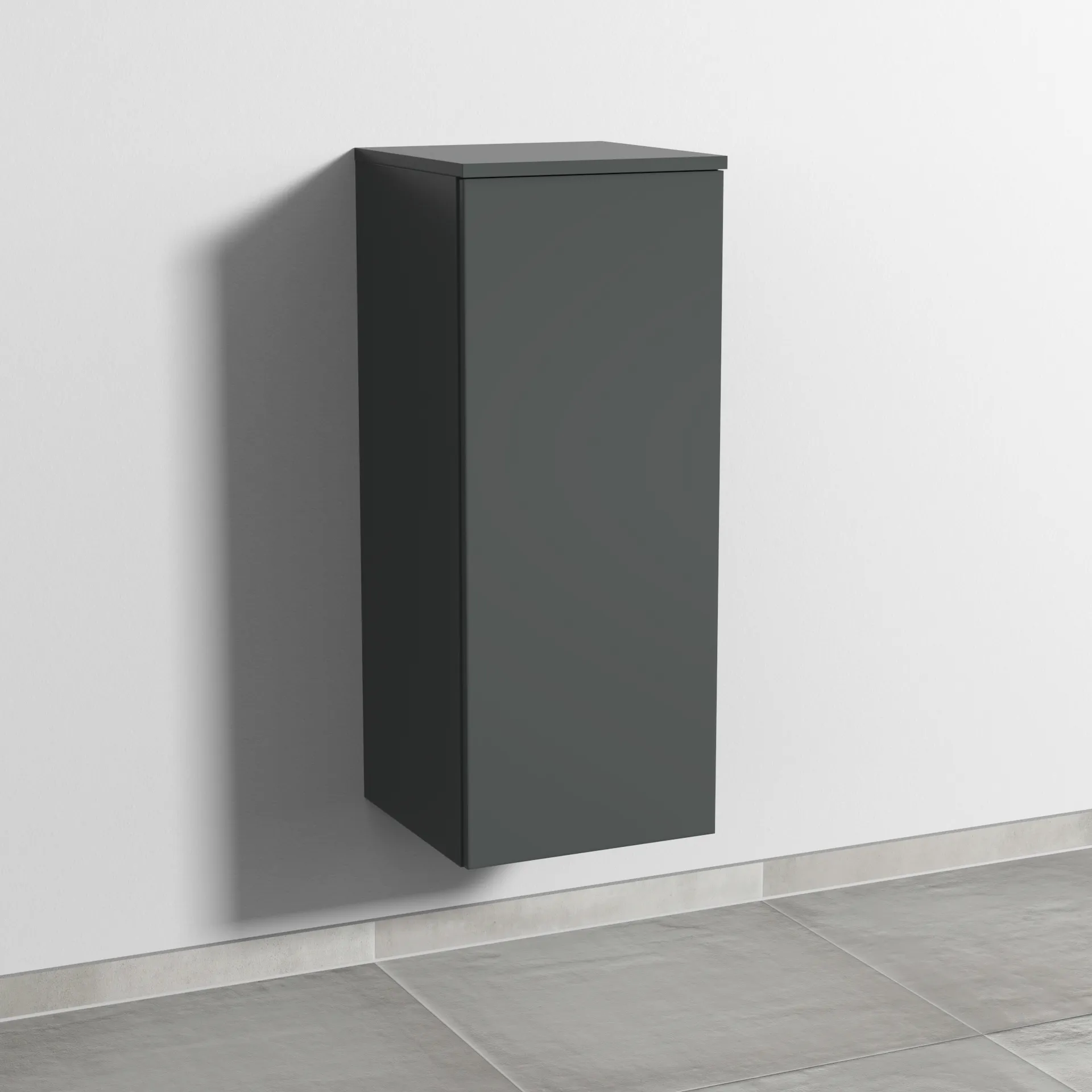 Sanipa Mittelschrank „3way“ 350 × 850 × 345 mm Anschlag rechts, in Anthrazit (matt), Anschlag rechts