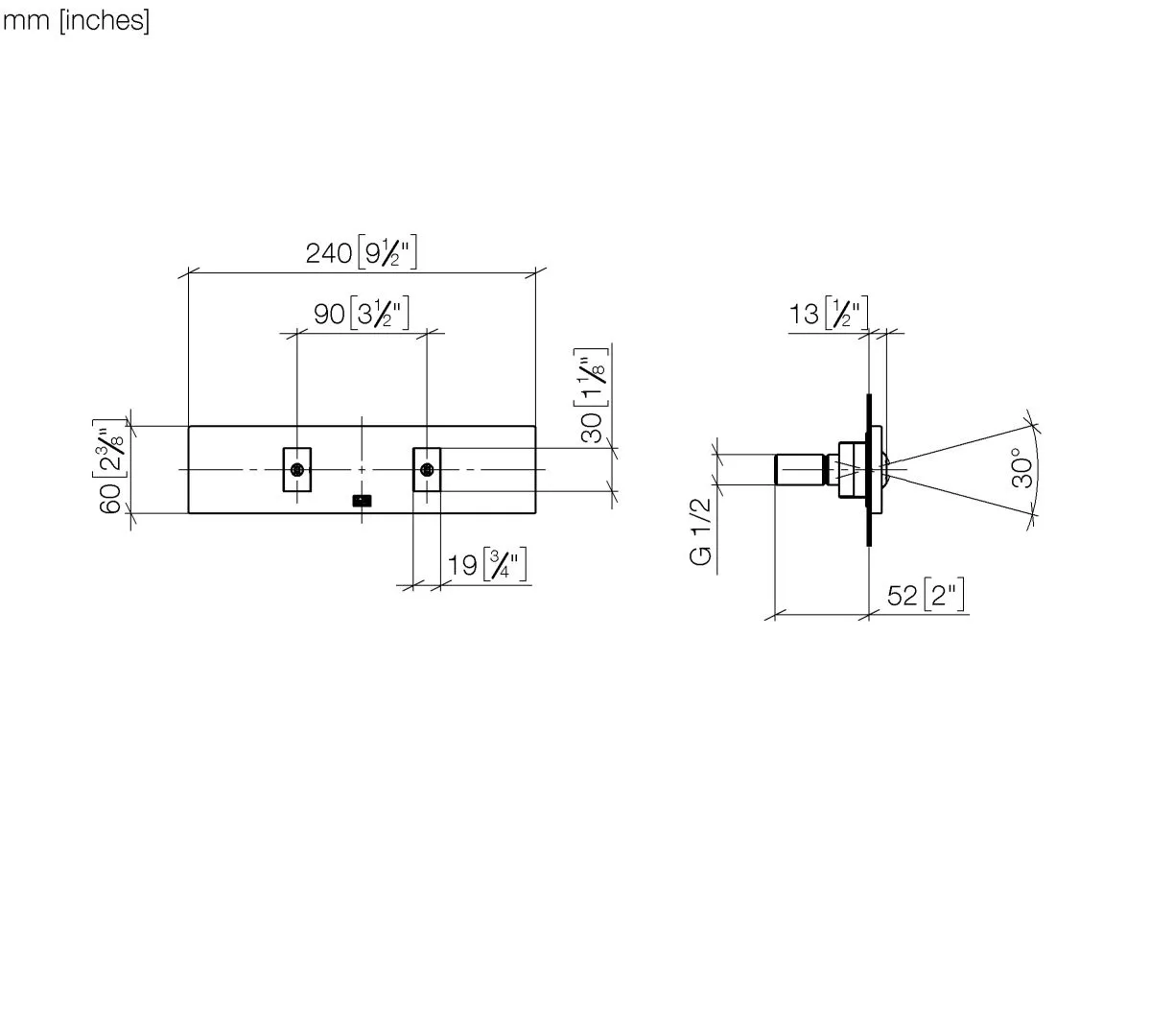 UP-Seitenbrause SERIENNEUTRAL Chrom 36513979 UP-Seitenbrause SERIENNEUTRAL Chrom 36513979