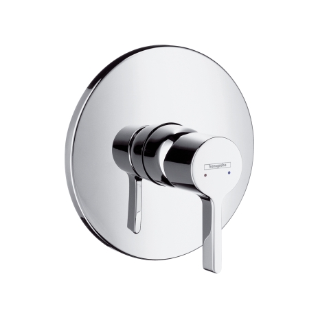 Brausenmischer Unterputz Metris S Fertigset chrom Brausenmischer Unterputz Metris S Fertigset chrom