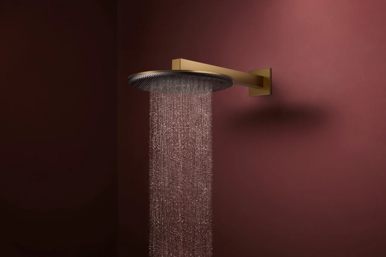 Hansgrohe Raindance Alive S Kopfbrause 300 mm, 2 Strahlarten, Brausearm 390 mm, Brushed Bronze Hansgrohe Raindance Alive S Kopfbrause 300 mm, 2 Strahlarten, Brausearm 390 mm, Brushed Bronze