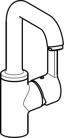 HansaPRIMO Waschtischarmatur HansaPRIMO 4955 Ausladung 142 mm DN15 Chrom HansaPRIMO Waschtischarmatur HansaPRIMO 4955 Ausladung 142 mm DN15 Chrom