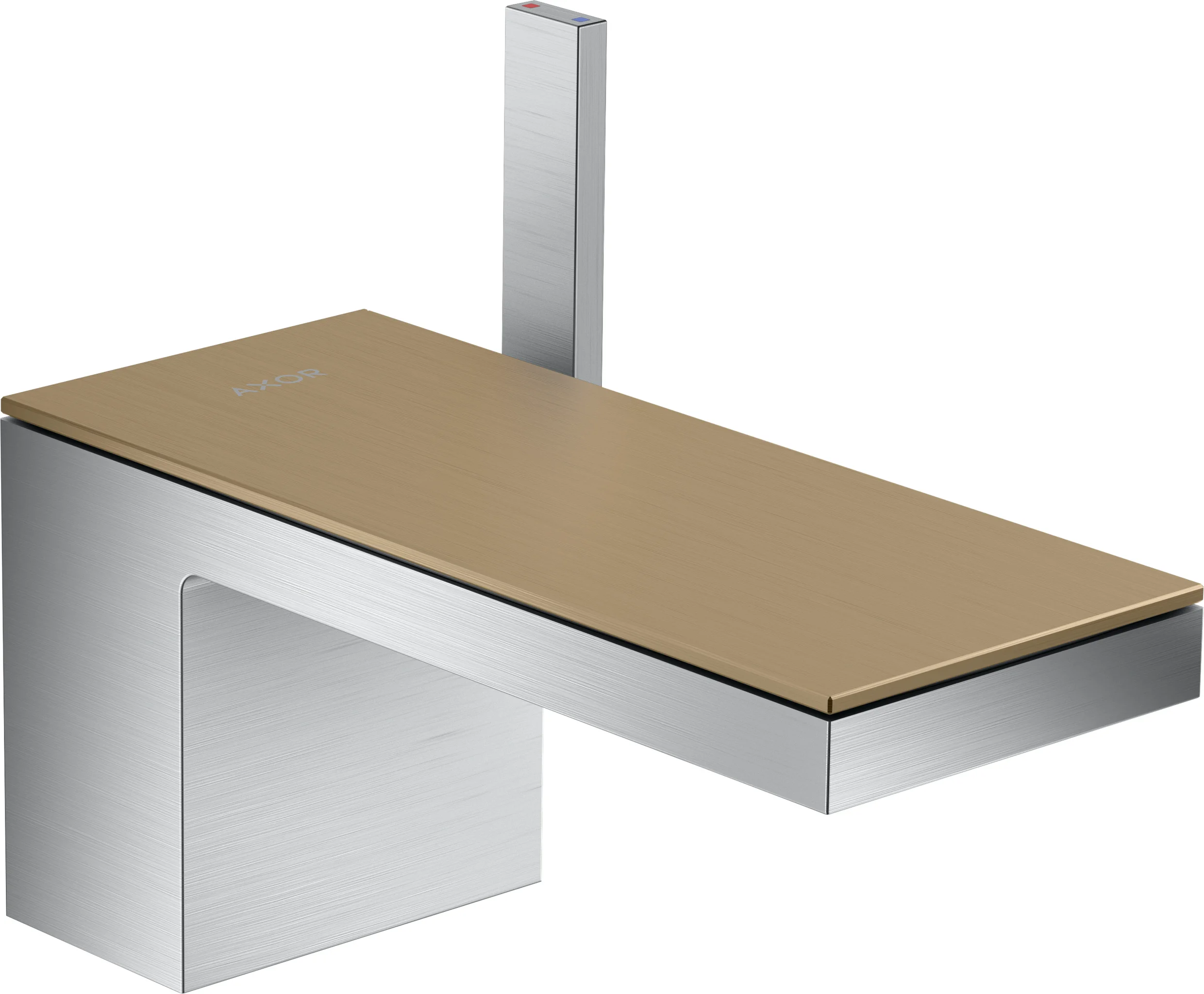 Hansgrohe AXOR MyEdition Platte 200 mm Metall Brushed Bronze abnehmbar