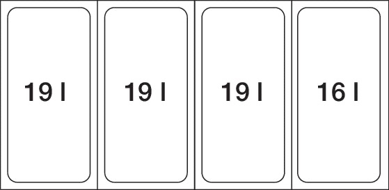 BLANCO FLEXON II Low 90/4 BLANCO FLEXON II Low 90/4